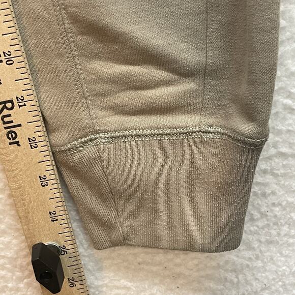 Abercrombie and Fitch Joggers Womens Small Beige Soft AF Pull On Lounge Workout - Picture 10 of 11